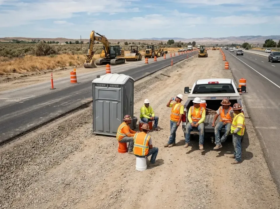 highway-road-construction-crew-007 — frequently asked questions, Porta Potty and Restroom Rentals in Hutchinson, KS
